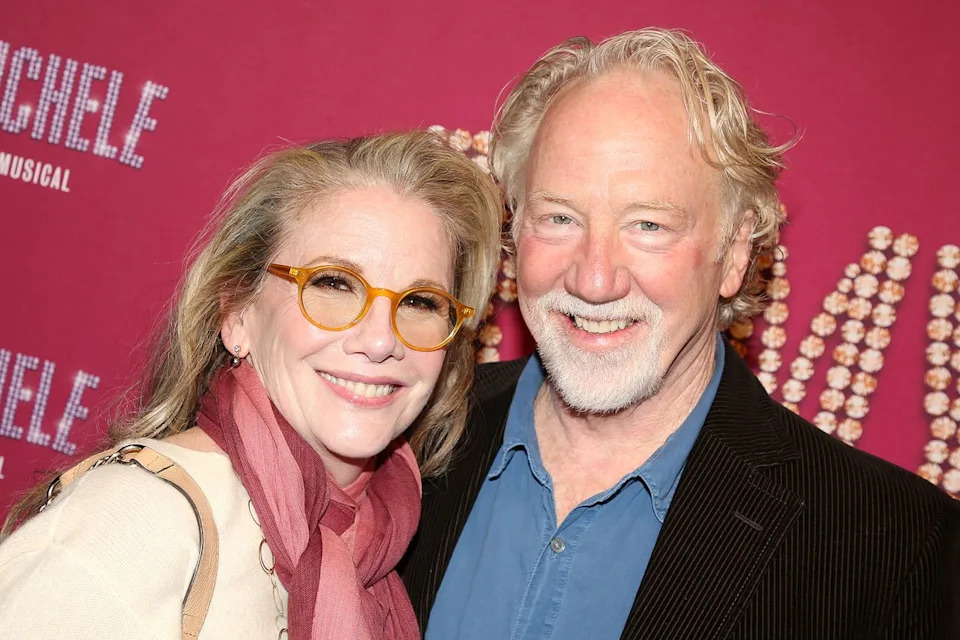 Bruce Glikas/Getty Melissa Gilbert and Timothy Busfield on October 27, 2025 in New York City