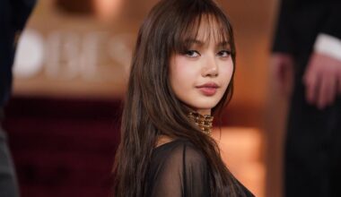 BLACKPINK's Lisa steals spotlight in sheer Golden Globes look