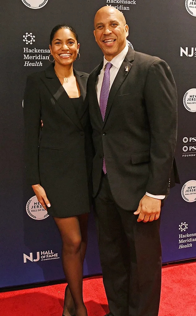 <p>Cory Booker & Alexis Lewis</p>