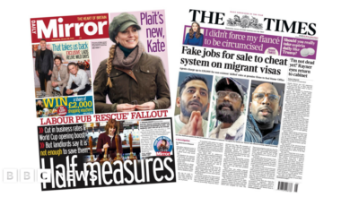 'Half measures' and 'Fake jobs for sale' - BBC