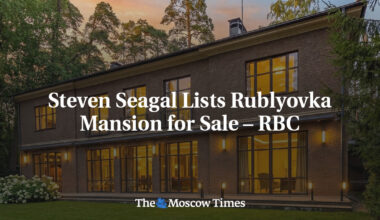Steven Seagal Lists Rublyovka Mansion for Sale – RBC