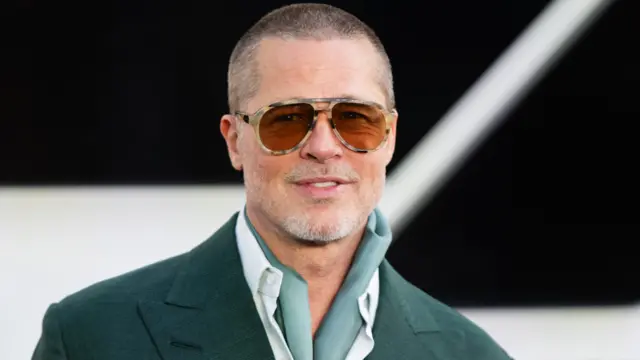 Brad Pitt attends the "F1: The Movie" European Premiere at Cineworld Leicester Square on June 23, 2025 in London, England