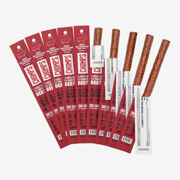 Chomps Meat Sticks - Smoky BBQ Beef, 10 Pack