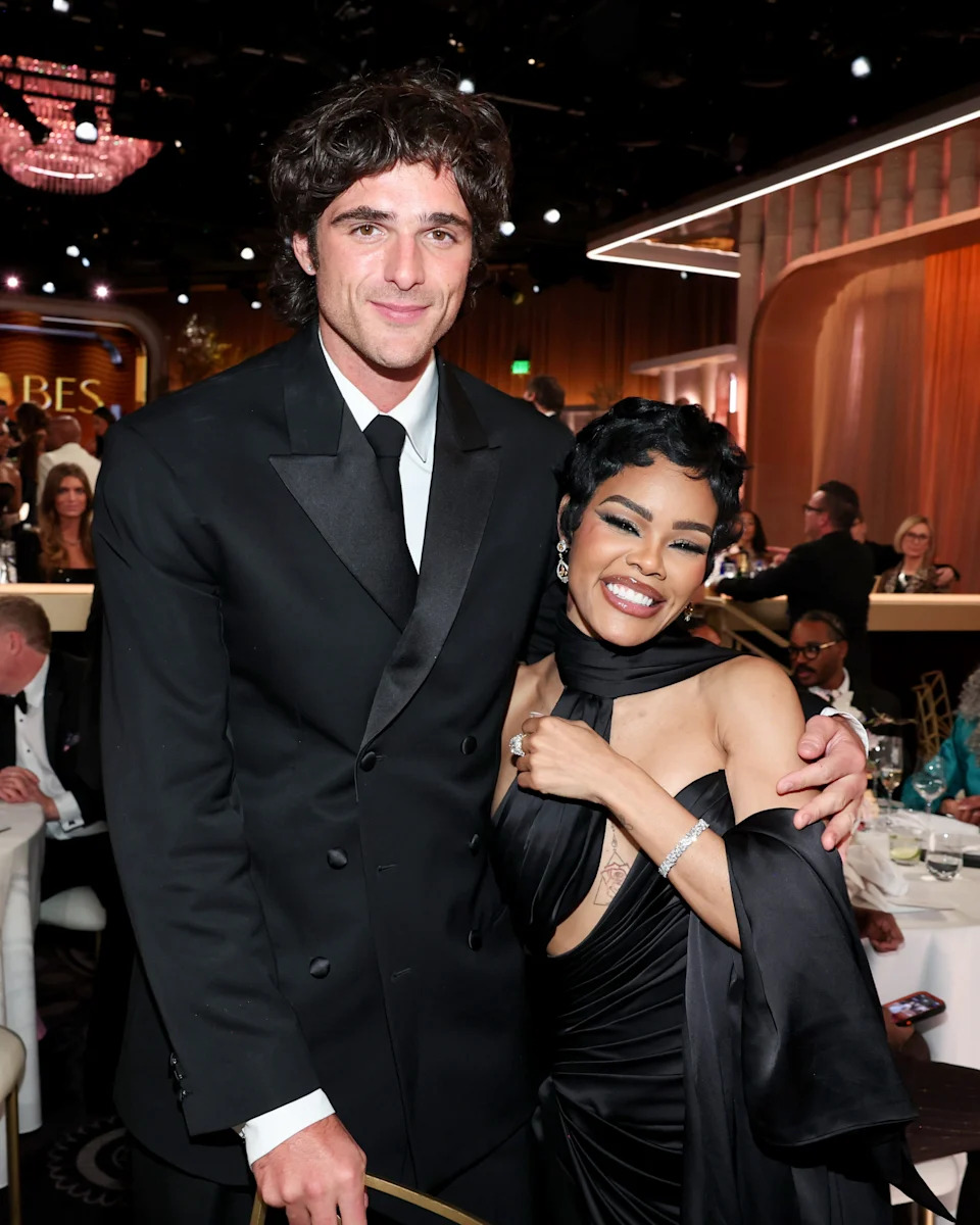 Jacob and Teyana Taylor at an event
