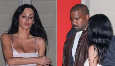 Bianca Censori wears a nude unitard and heels for a date night in LA with Ye