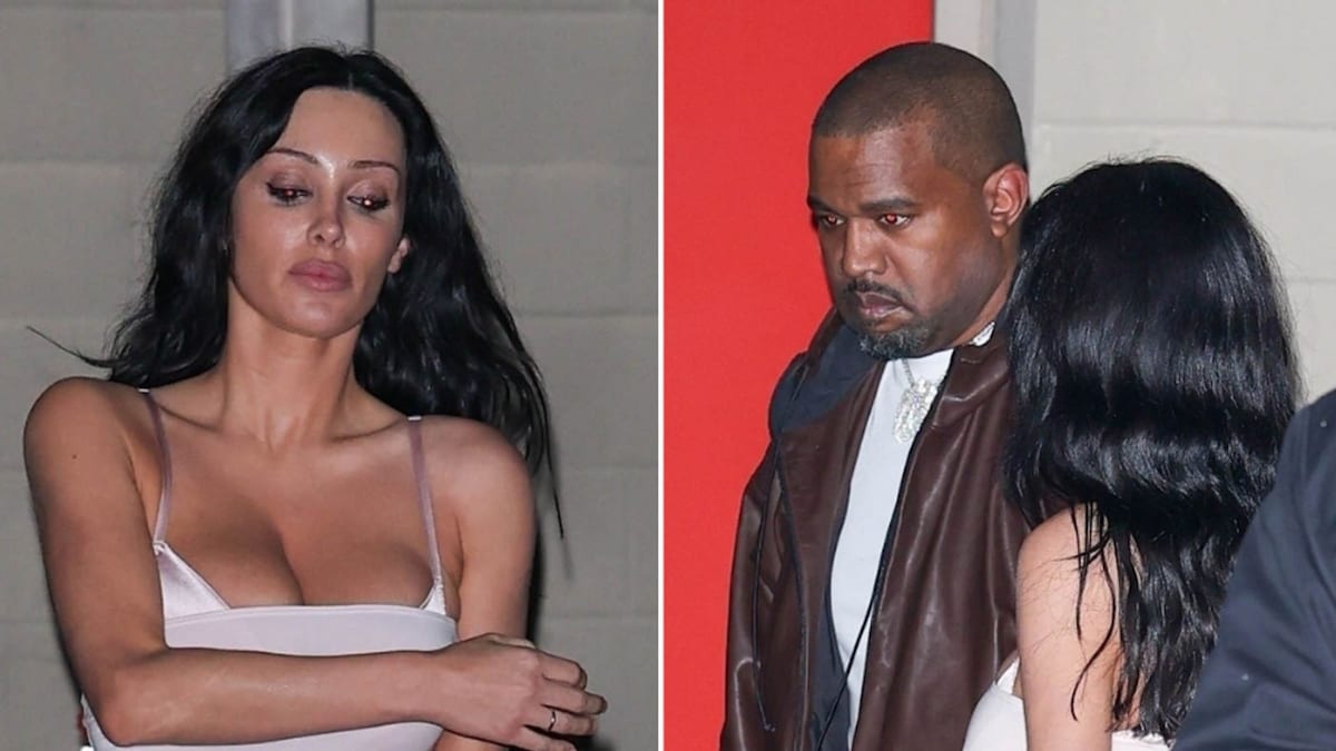 Bianca Censori wears a nude unitard and heels for a date night in LA with Ye