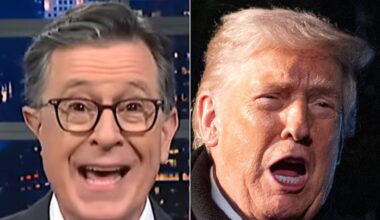 Stephen Colbert Ruthlessly Taunts His CBS Bosses With A Biting Trump Reminder