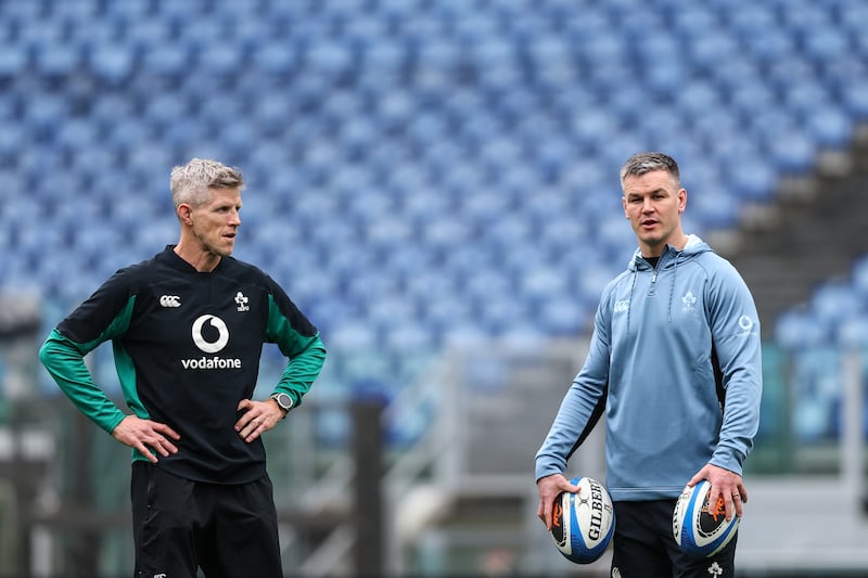 Johnny Sexton resisted the itch to get into coaching, for a while. Photograph: Ben Brady/Inpho