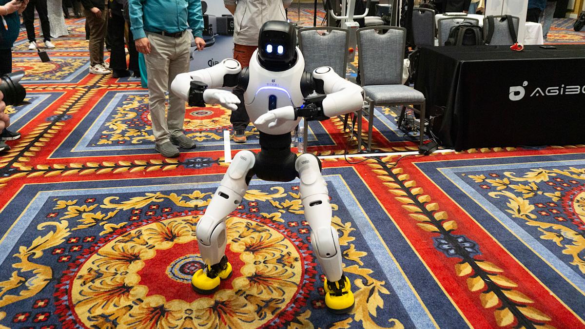 Agibot's humanoid robots can give directions and learn your TikTok dances