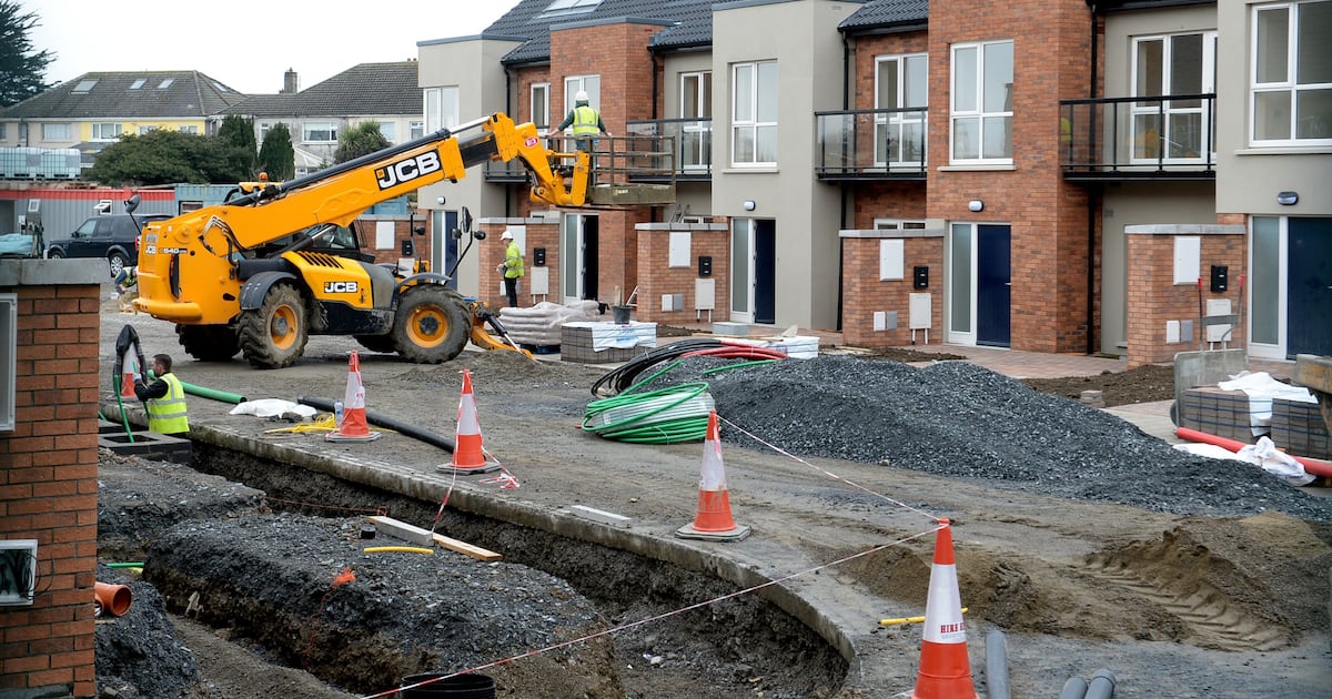Number of homes built rises by 20% in 2025, ahead of expectations of Central Bank and ESRI – The Irish Times
