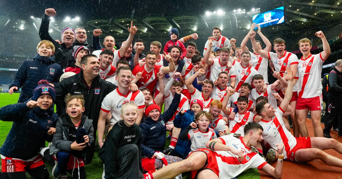 Even Glenullin’s vuvuzelas can’t drown out An Ghaeltacht’s redemption song – The Irish Times