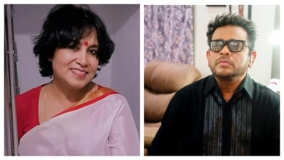 Author Taslima Nasreen has reacted to AR Rahman's 'communal' remark.