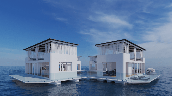 A First Look Inside Arkhaus's New Design-Forward Floating Home