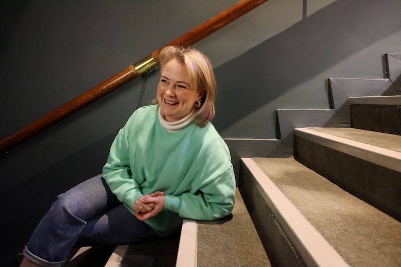 Philippa Dunne: 'If I hear an audience laughing in the Gate, I know that will kick something off in me.' Photograph: Alan Betson 