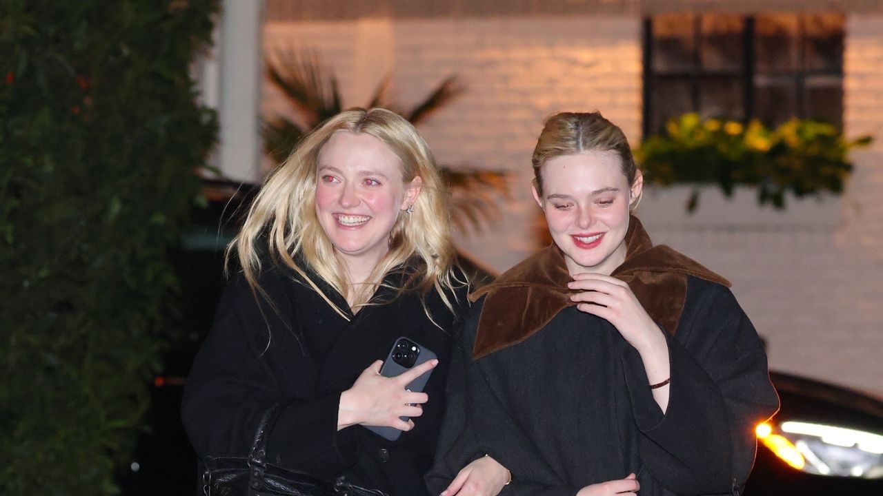 On a Sisters Night Out, Dakota and Elle Fanning Offer Divergent Takes on It Bags