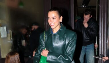 Dua Lipa Ditches the Apple Bottom Jeans, Keeps the Boots With the Fur for Date Night