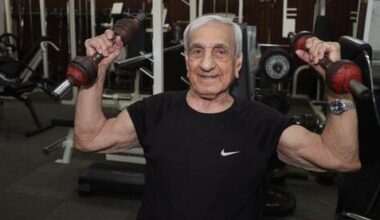 At 95, Israel’s oldest fitness trainer still works out