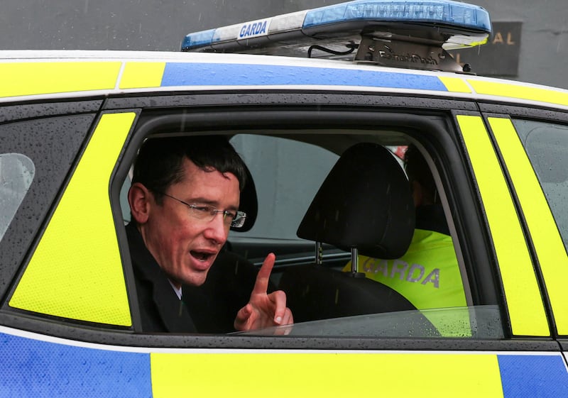 Enoch Burke's continued refusal to comply with court orders poses a real dilemma for the courts and the rule of law. Photograph: Colin Keegan/Collins Dublin