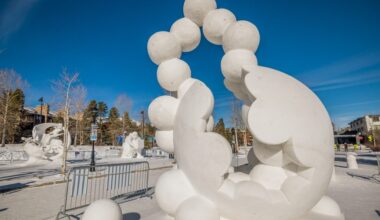 Team Republic of Korea takes home gold at the 2026 Breckenridge International Snow Sculpture Championships