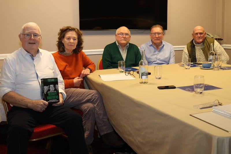 Eugene Reavey, Mary O'Dowd, Gabriel O'Dowd, Noel O'Dowd and Seamus O'Dowd
