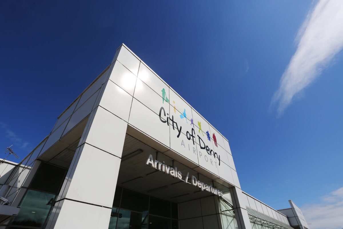 Delays and cancellations at City of Derry Airport due to weather