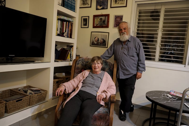 During her time at Kibbutz Lavi, Trudy Davis met her future husband, Arieh Reisz. Photograph: Hannah McCarthy