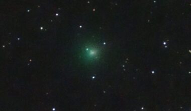 Comet 24P/Schaumasse by José J. Chambó by Benali, Valencia, Spain. Equipment: GSO 8" @ f/3.8 reflector, Canon EOS-100D.
