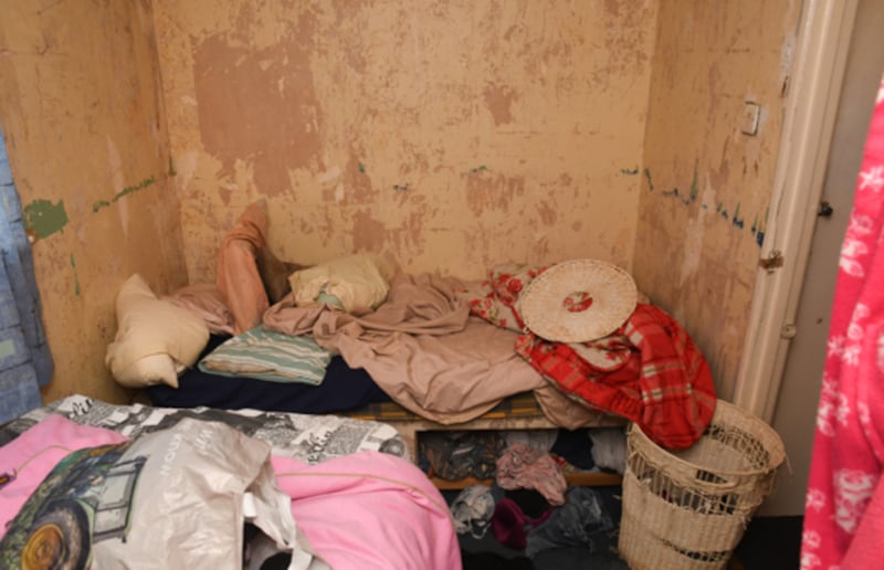 The bedroom of the victim in the house. Photograph: Gloucestershire Police/PA Wire