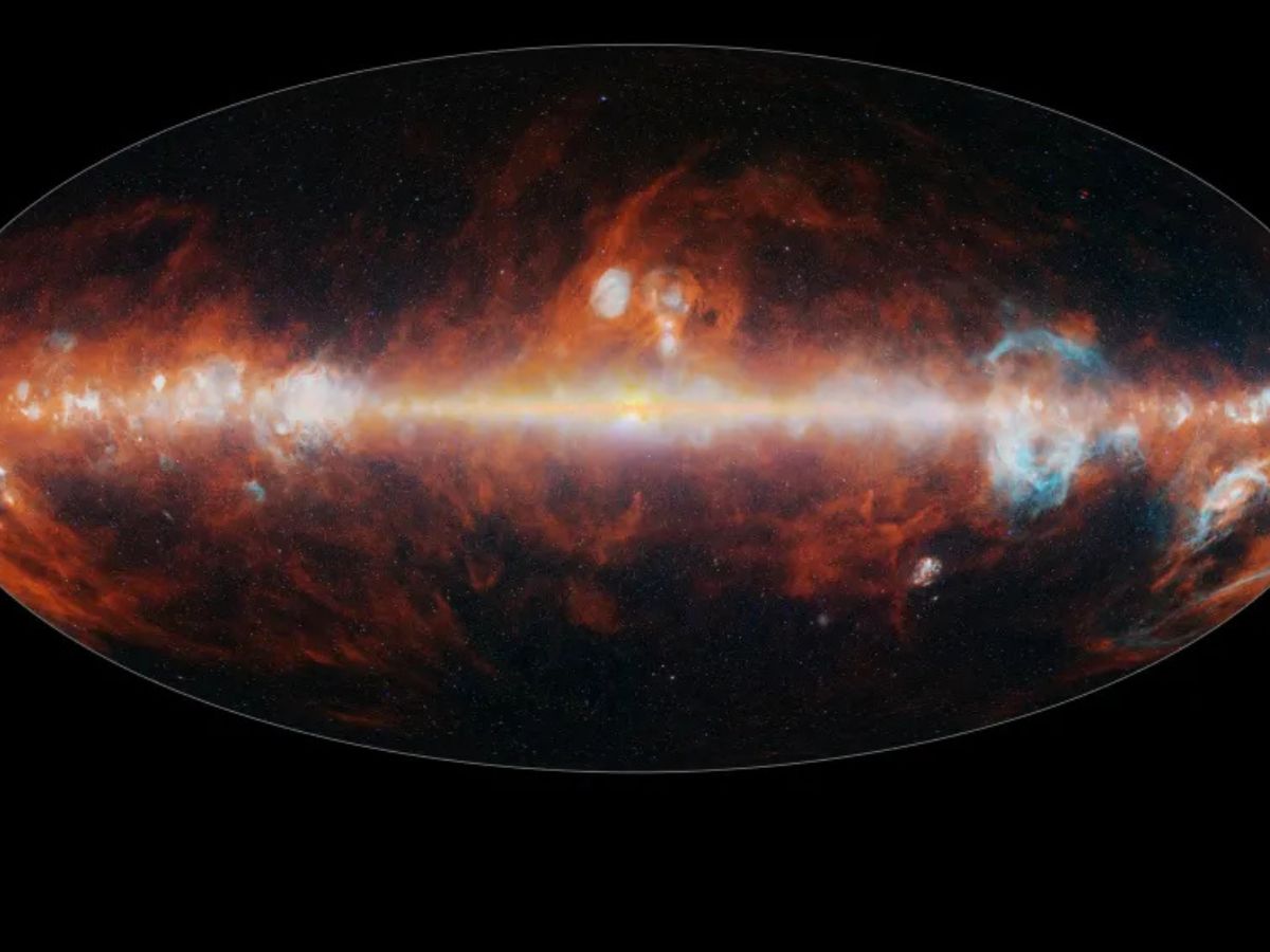 NASA’s SPHEREx creates the most colorful map of the entire sky