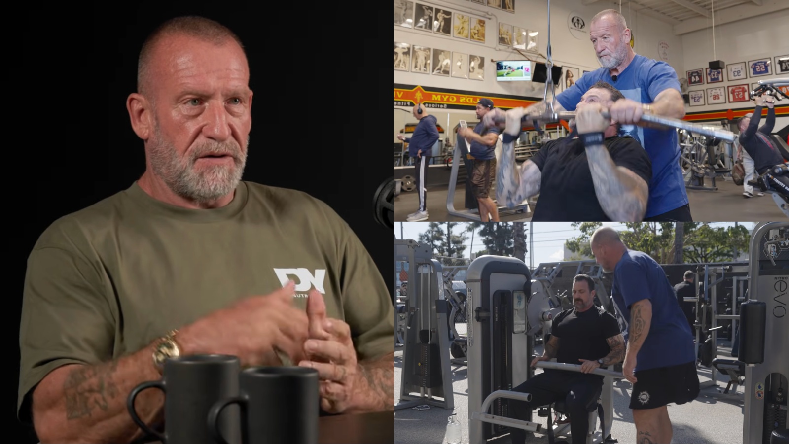 Dorian Yates Guides Dr. Andrew Huberman Through Back Workout, Discusses Longevity and Training Goals at 63 – Fitness Volt