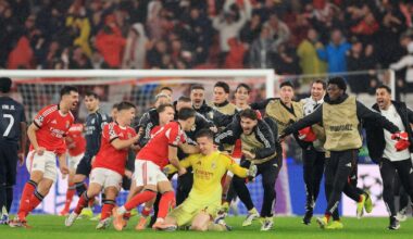 Benfica goalkeeper scores last-minute header against Real Madrid to put team through – The Irish Times