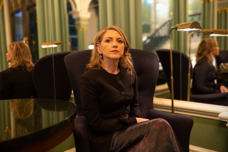 Caoilfhionn Gallagher at the Shelbourne Hotel in Dublin. Photograph: Chris Maddaloni