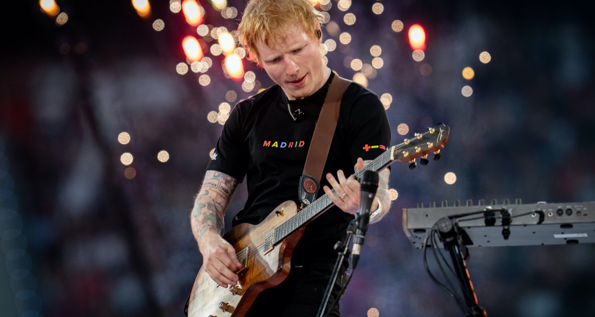 Ed Sheeran is asking fans to "text in song recommendations" for 2026 'Loop Tour'