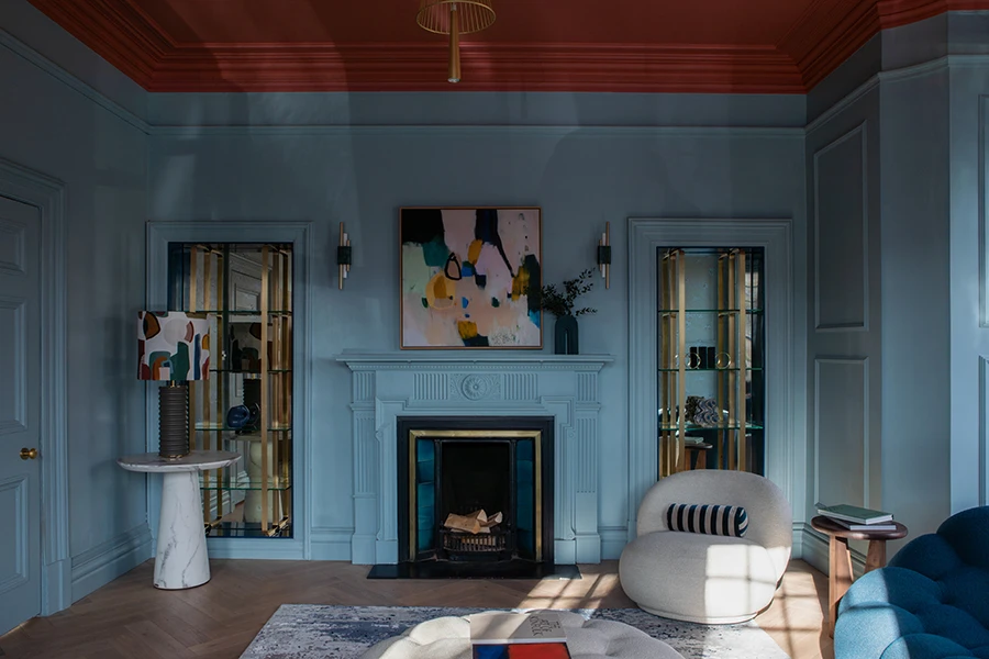 This Dublin 4 home is full of jewel tones and playful details