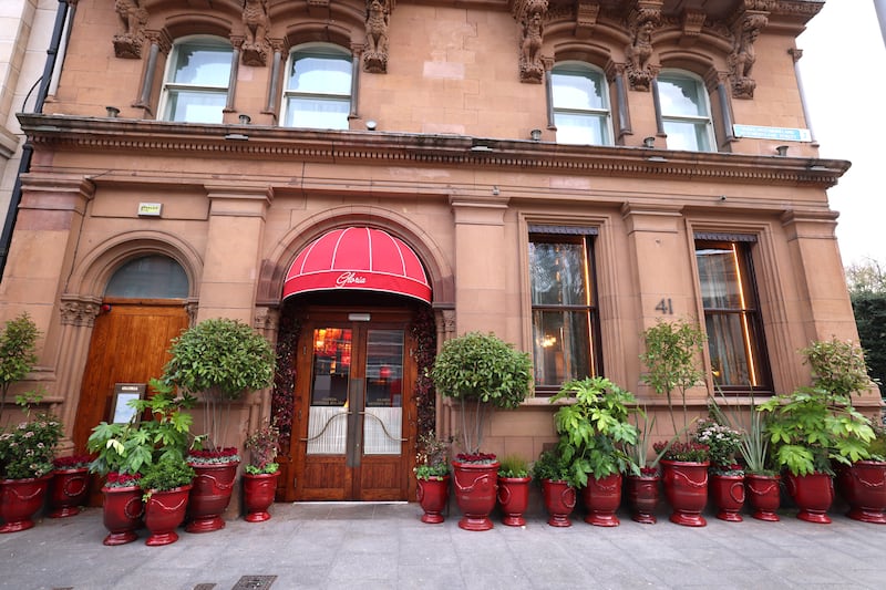 Gloria Osteria on Westmoreland Street, Dublin.
Photograph: Dara Mac Dónaill 