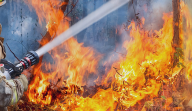 Simple wipe test reveals PFAS on firefighter gear