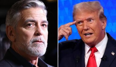 George Clooney Claps Back at Donald Trump's NYE Rant