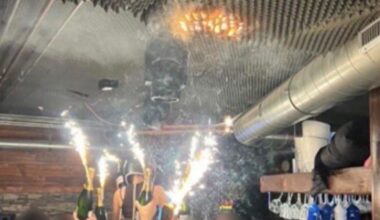 blaze ‘likely started by sparklers in champagne bottles’, says attorney general – The Irish Times