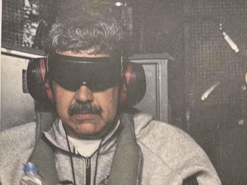 Donald Trump shared a photo of captured Venezuelan president Nicolas Maduro. Photograph: TruthSocial