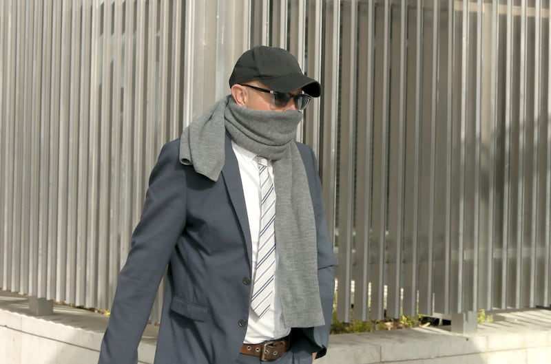 Trevor Bolger arriving at the Central Criminal Court last summer. Photograph:  Collins Courts