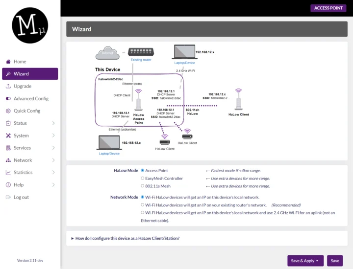 HalowLink Configuration Wizard HalowLink Configuration Wizard