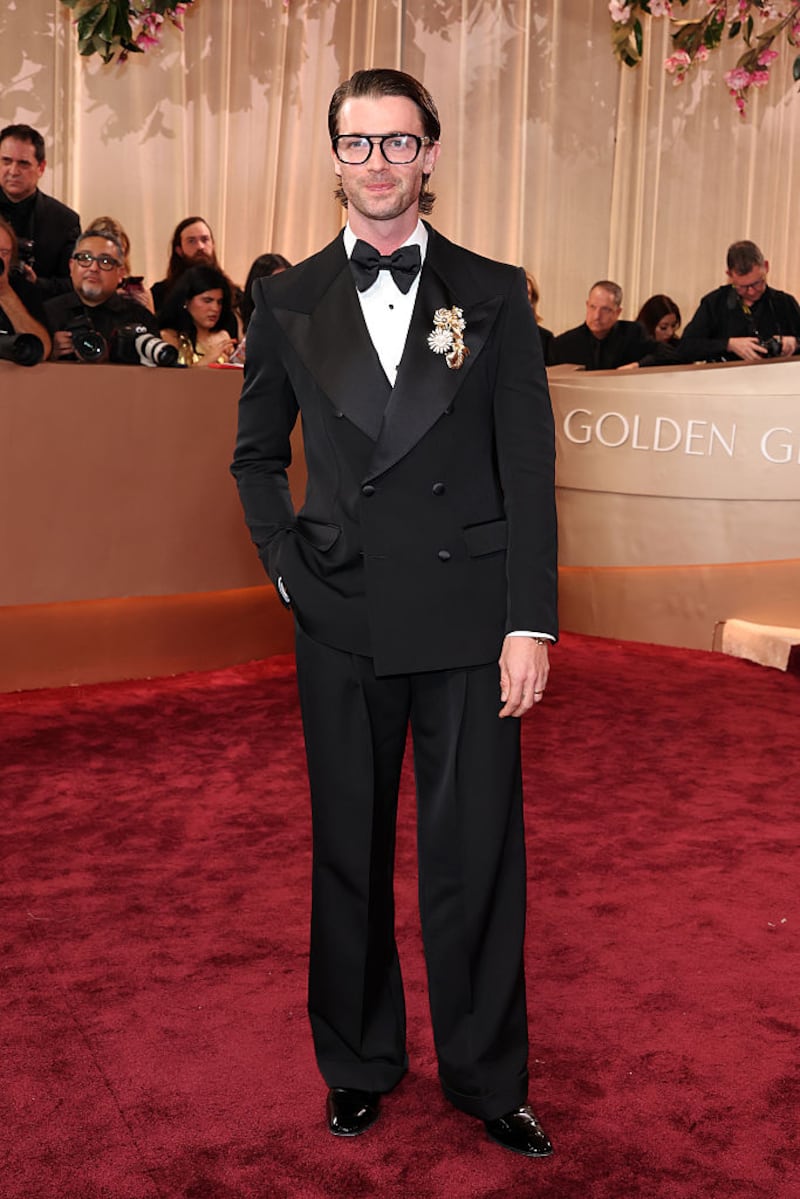Patrick Schwarzenegger at the 83rd Annual Golden Globe Awards. Photograph: Amy Sussman/Getty Images