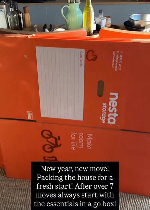 Donal Skehan is moving out of his home. Pic: Donal Skehan Instagram 