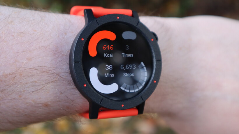 The activity status tile on the CMF Watch 3 Pro