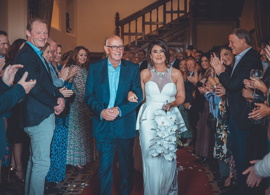 Eibhlín Ní Chonghaile fairytale wedding manor Alan Maloney