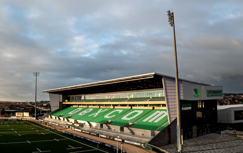 Dexcom Stadium in Galway. Photograph: James Crombie/Inpho