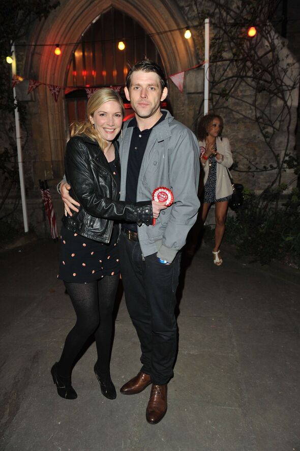 Lisa Faulkner and Chris Coghill
