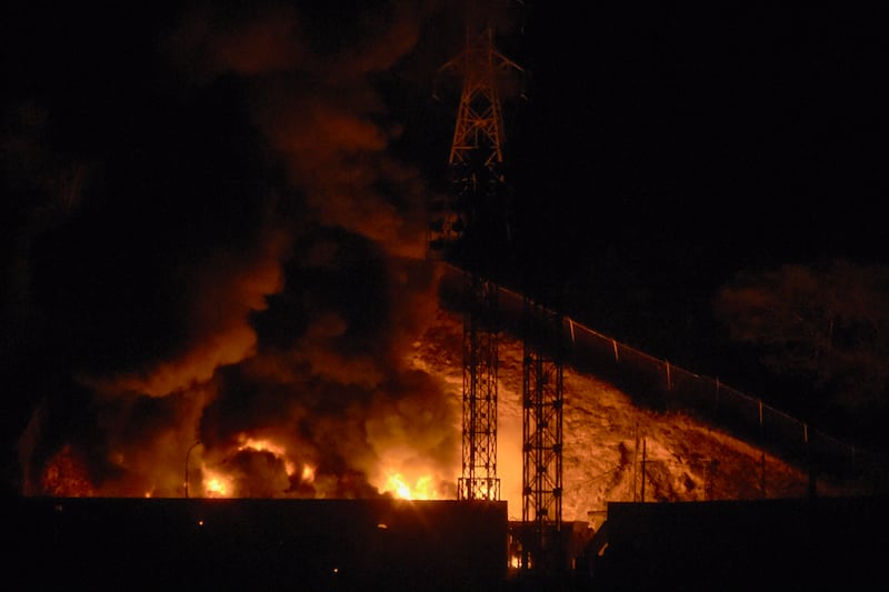 Fuerte Tiuna after the US attack. 'It was terrifying. I thought: it’s over.' Photograph: Luis Jaimes/AFP/Getty