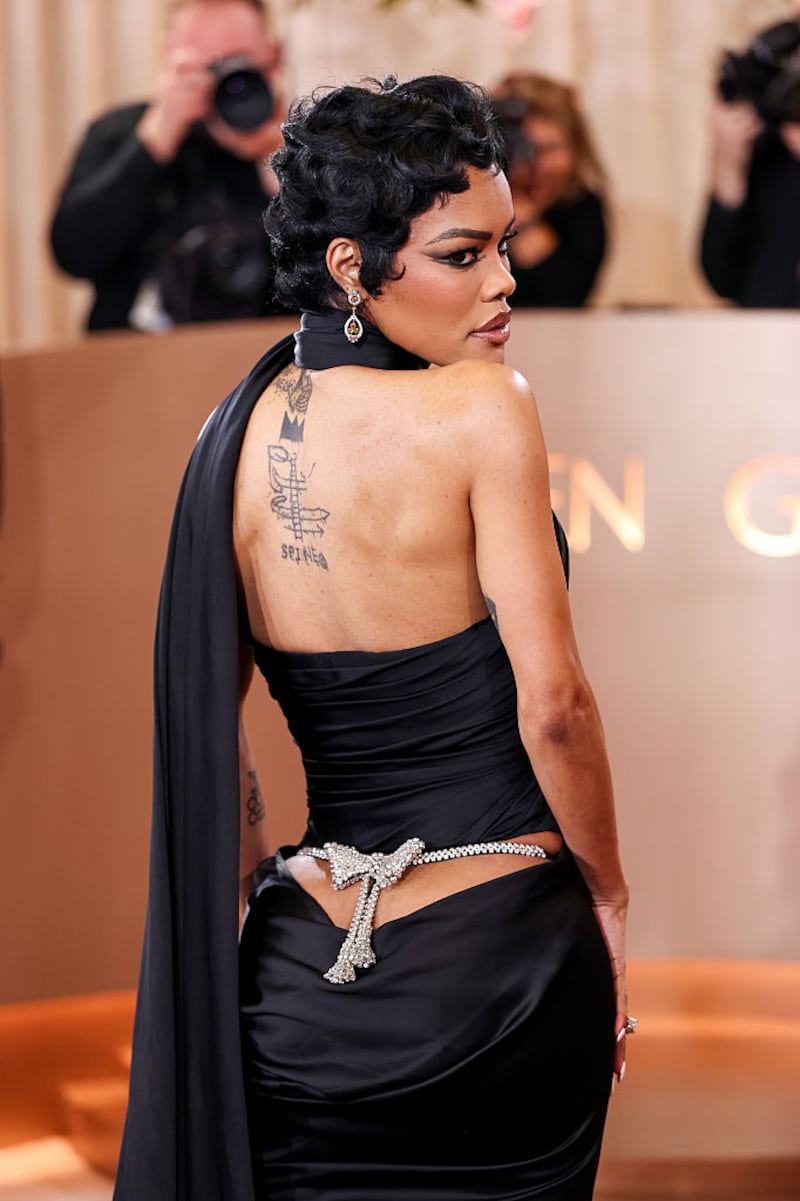 Teyana Taylor at the 83rd Annual Golden Globe Awards. Photograph: Monica Schipper/Getty Images