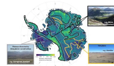 New map reveals hidden landscape under Antarctica's ice sheet